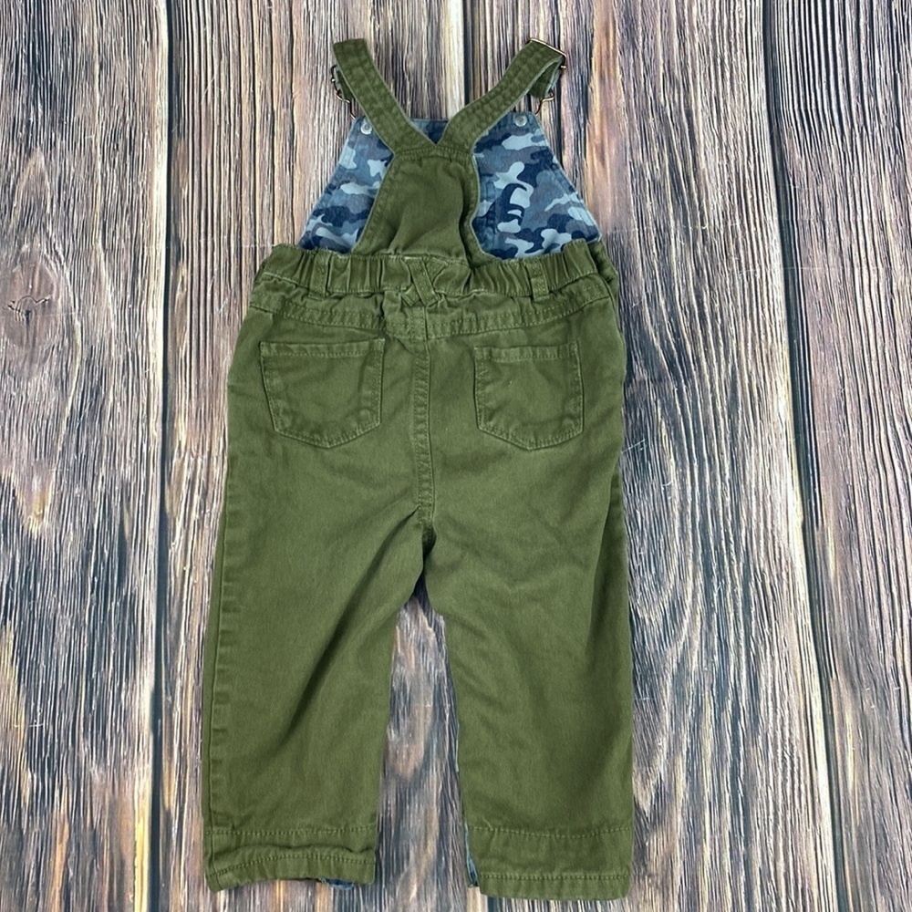 Tommy Bahama Infant Green Overalls- Size 6-9 months - Picture 5 of 10